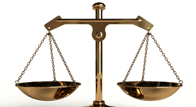 Balanced scales Balanced scales