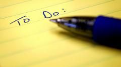 What's on your 'to-do' list? To-do-list
