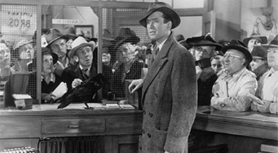 George Bailey kept his head when trouble came his way. George Bailey kept his head when trouble came his way.
