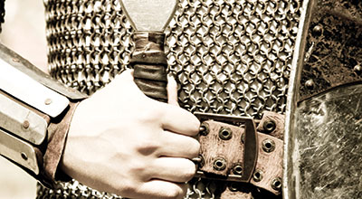 Sword in battle Sword in battle