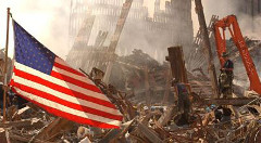 911 americanflag groundzero