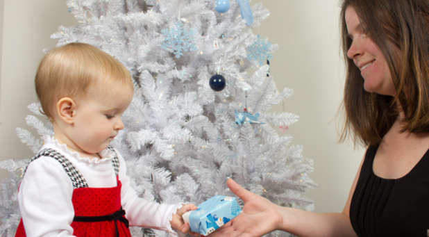 It's never too early to start teaching your children about the joy of giving. It's never too early to start teaching your children about the joy of giving.