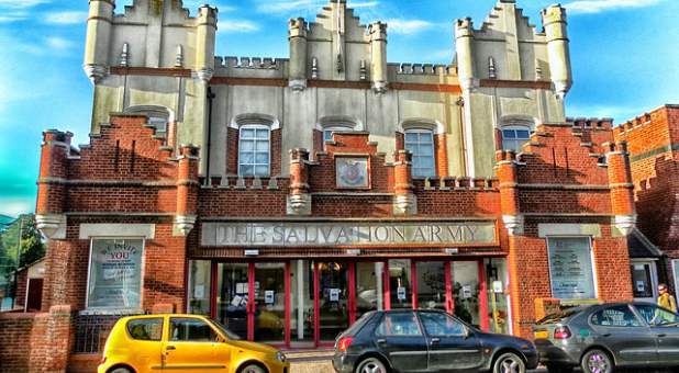 Salvation Army in East Sussex, England
